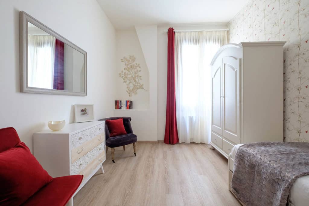 Open space kitchen with view on the living room - Ai Turchesi Apartment Open space kitchen with view on the living room - Ai Turchesi Apartment