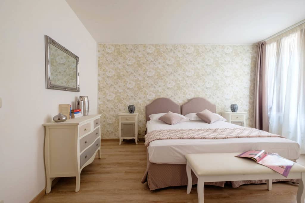 Entrance of large twin bedroom - Ai Turchesi Apartment Entrance of large twin bedroom - Ai Turchesi Apartment