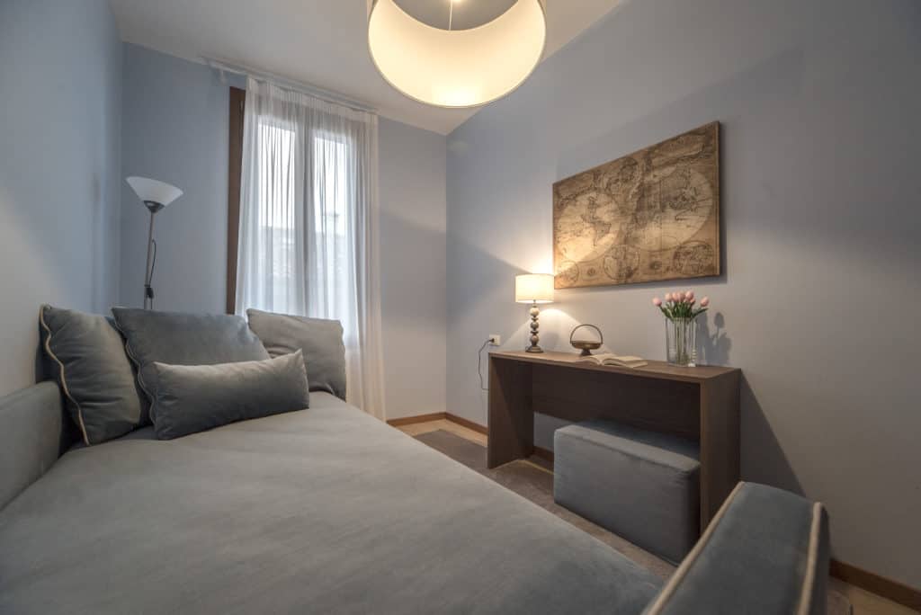 Small living room with sofa - Ca' del Capitano Apartment Small living room with sofa - Ca' del Capitano Apartment
