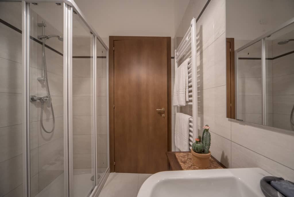 Small bathroom with shower - Ca' del Capitano Apartment Small bathroom with shower - Ca' del Capitano Apartment