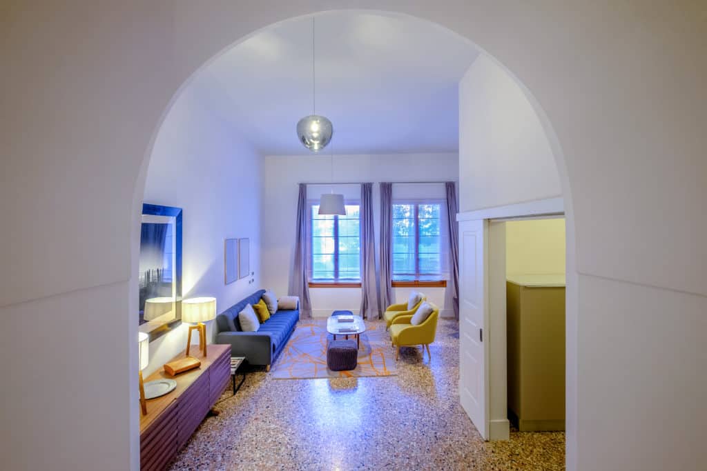 View on the large living area - Palazzo Molin Guaranà Apartment View on the large living area - Palazzo Molin Guaranà Apartment