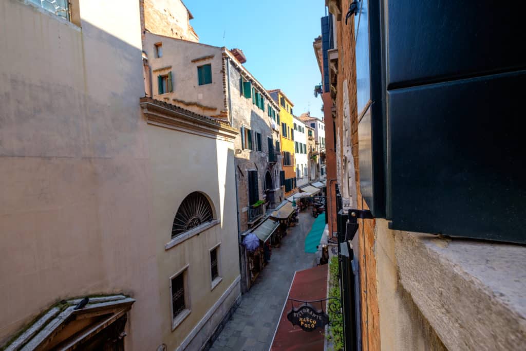Panoramic right view of the street from the window - The Lion's 1 Apartment Panoramic right view of the street from the window - The Lion's 1 Apartment